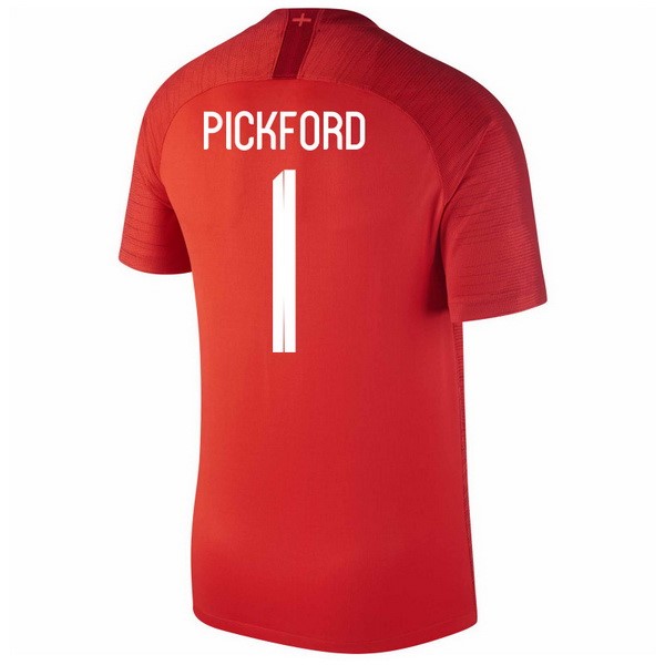 Camiseta Inglaterra 2ª Pickford 2018 Rojo